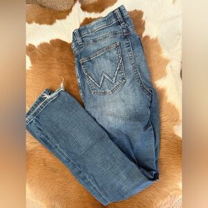 Women's Blue Jeans wrangler willow riding jeans